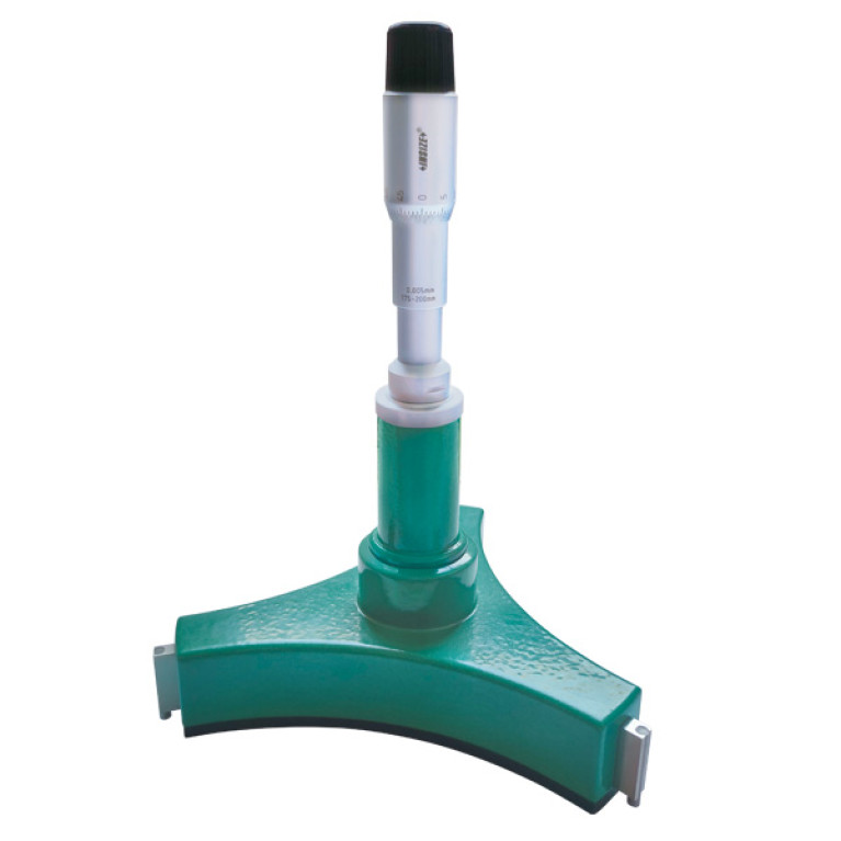 Нутромер микрометрический трехточечный 200-225мм 0.005мм (3227-225) INSIZE