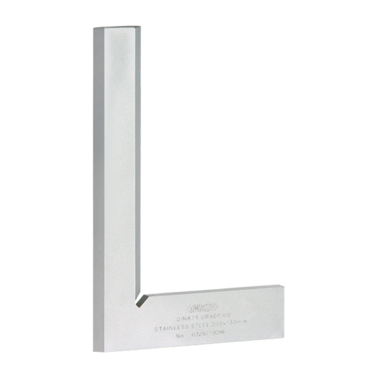 Угольник поверочный лекальный со скошенной кромкой класс 00 200x130мм (4790-0200) INSIZE