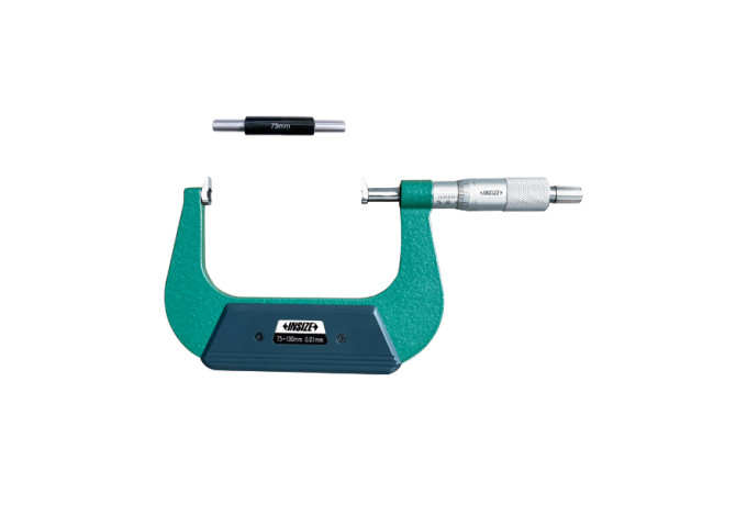Микрометр с удлиненными губками 75-100мм 0.01мм (3283-100A) INSIZE