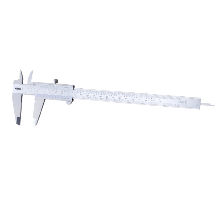 Штангенциркуль нониусный 200мм 0.02мм вылет губок 50мм (1205-2002S) INSIZE