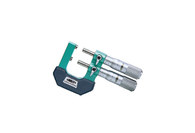 Микрометр предельный двухшкальный 0-25мм 0.002мм (3235-25A) INSIZE