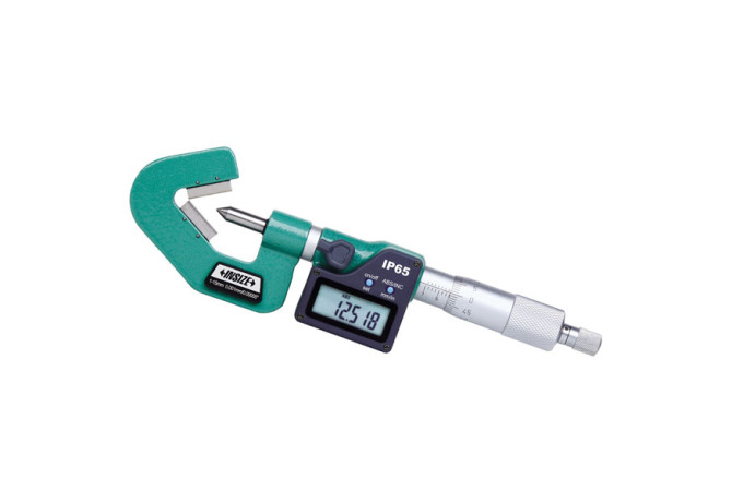 Микрометр цифровой для измерения толщины трубных стенок 20-35мм 0.001мм (3590-353A) INSIZE