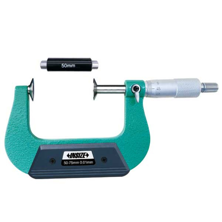Микрометр дисковый 50-75мм 0.01мм (3282-75) INSIZE