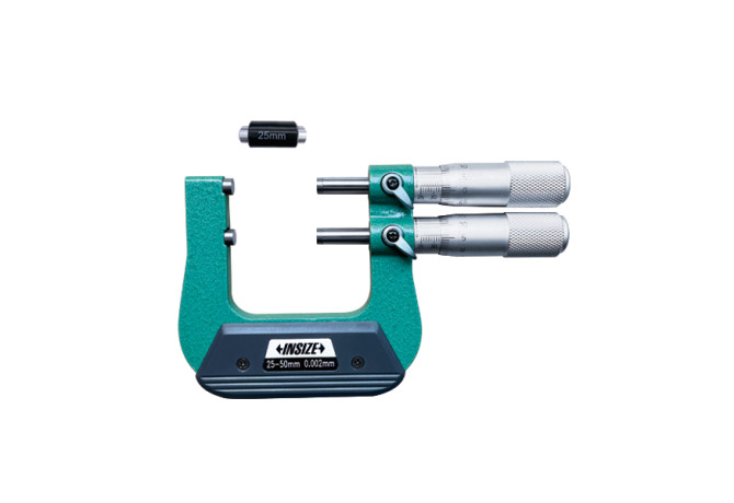 Микрометр предельный двухшкальный 25-50мм 0.002мм (3235-50A) INSIZE