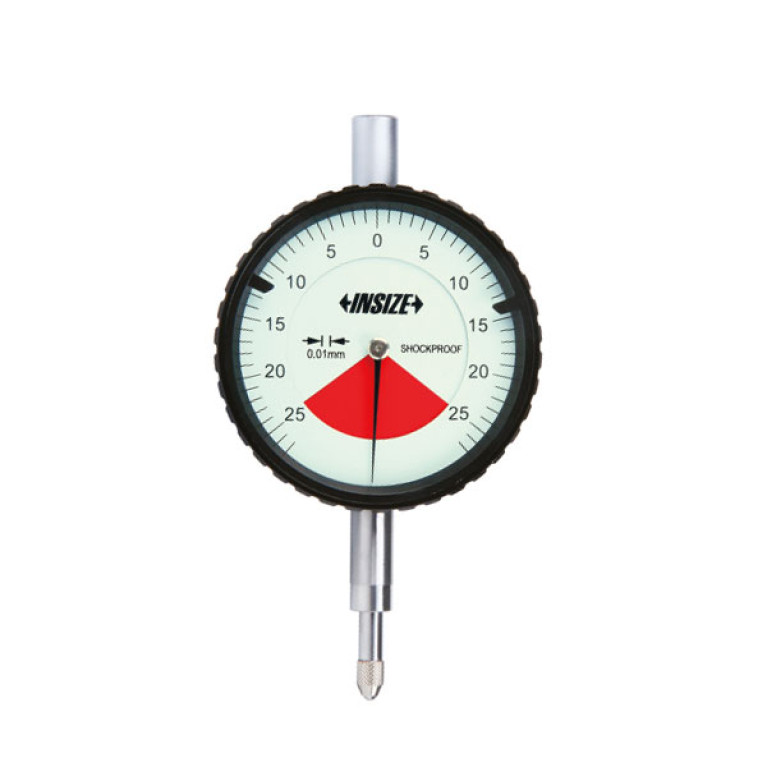 Индикатор часового типа однооборотный с проушиной 0.5мм 0.01мм (2316-05) INSIZE