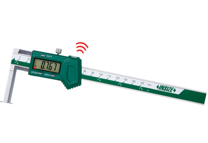 Штангенциркуль цифровой со встроенной беспроводной связью для внутренних канавок 150мм (1520-150WL) INSIZE