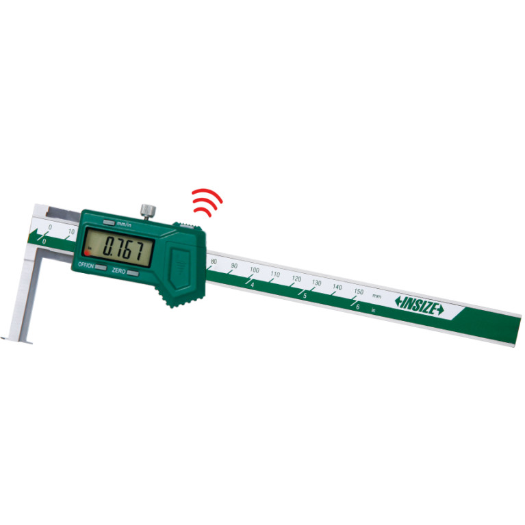 Штангенциркуль цифровой со встроенной беспроводной связью для внутренних канавок 150мм (1520-150WL) INSIZE