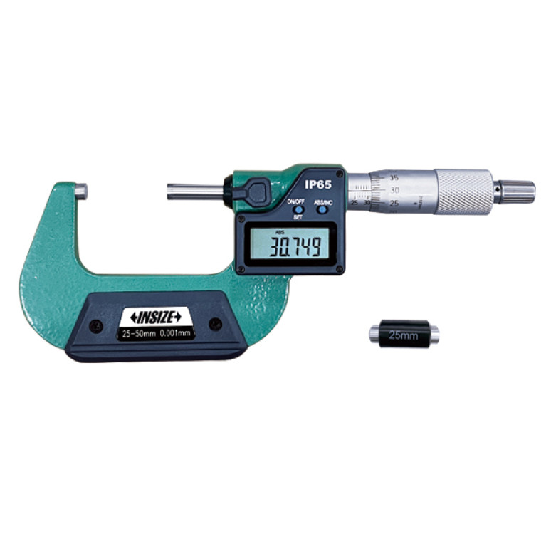 Микрометр цифровой 25-50мм 0.001мм IP65 (3101-50AJ) INSIZE