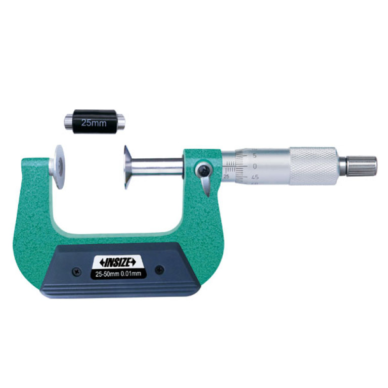 Микрометр дисковый 25-50мм 0.01мм (3282-50) INSIZE