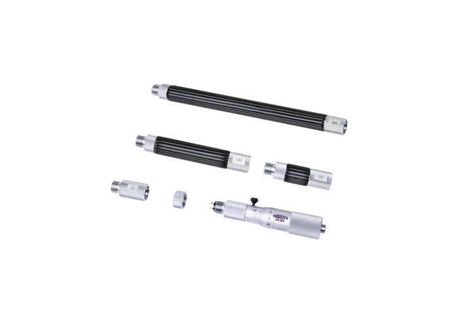 Нутромер микрометрический трубчатый 100-500мм 0.01мм (3634-500) INSIZE