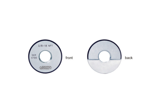 Калибр-кольцо резьбовое NPT 1 1/4x11.5 (4634-1G12) INSIZE