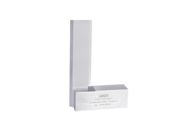 Угольник поверочный лекальный с широким основанием класс 0 75x50мм (4795-75) INSIZE