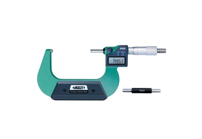 Микрометр цифровой 75-100мм 0.001мм IP65 (3101-100A) INSIZE