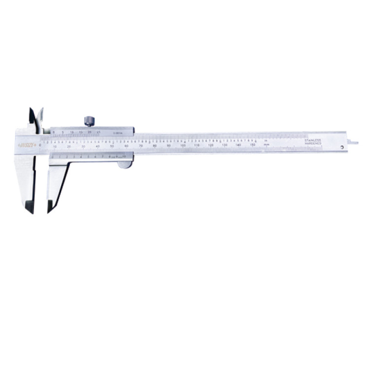 Штангенциркуль 150мм 0.02мм с твердосплавными губками вылет губок 40мм (1238-1502) INSIZE