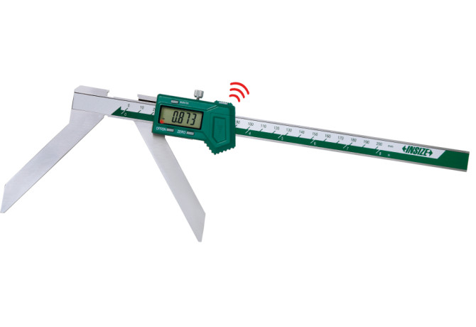 Штангенциркуль цифровой со встроенной беспроводной связью для измерения радиуса дуги 200мм (1189-200BWL) INSIZE