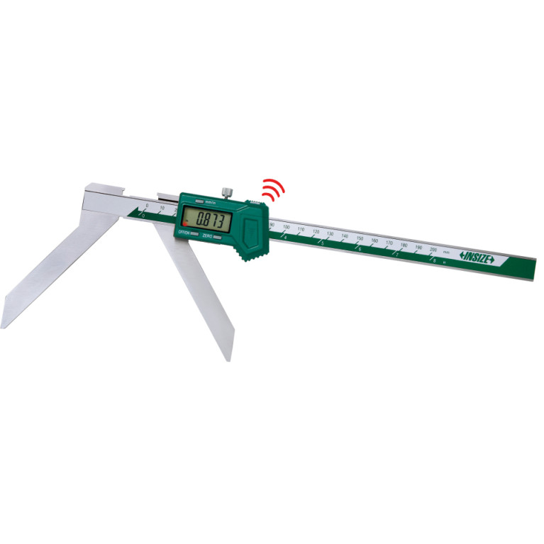 Штангенциркуль цифровой со встроенной беспроводной связью для измерения радиуса дуги 200мм (1189-200BWL) INSIZE