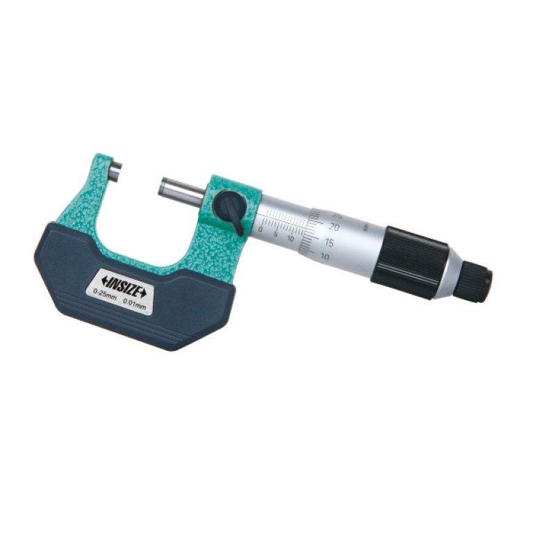 Микрометр гладкий немагнитный 0-25мм 0.01мм (3231-25A) INSIZE