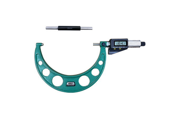 Микрометр цифровой с фрикционным барабаном 125-150мм 0.001мм (3109-150A) INSIZE