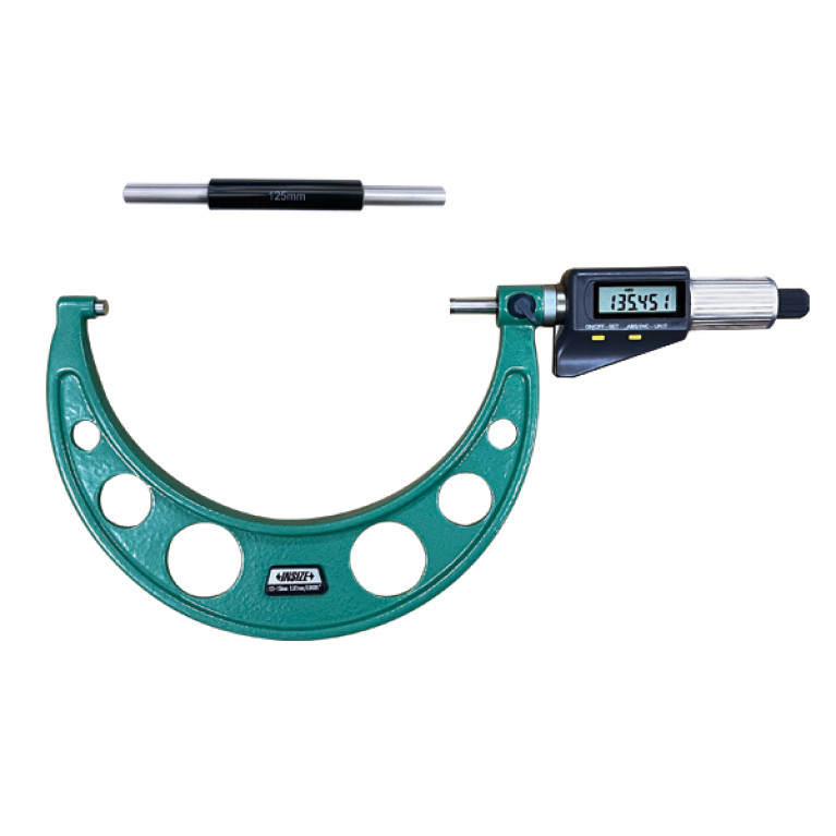 Микрометр цифровой с фрикционным барабаном 125-150мм 0.001мм (3109-150A) INSIZE