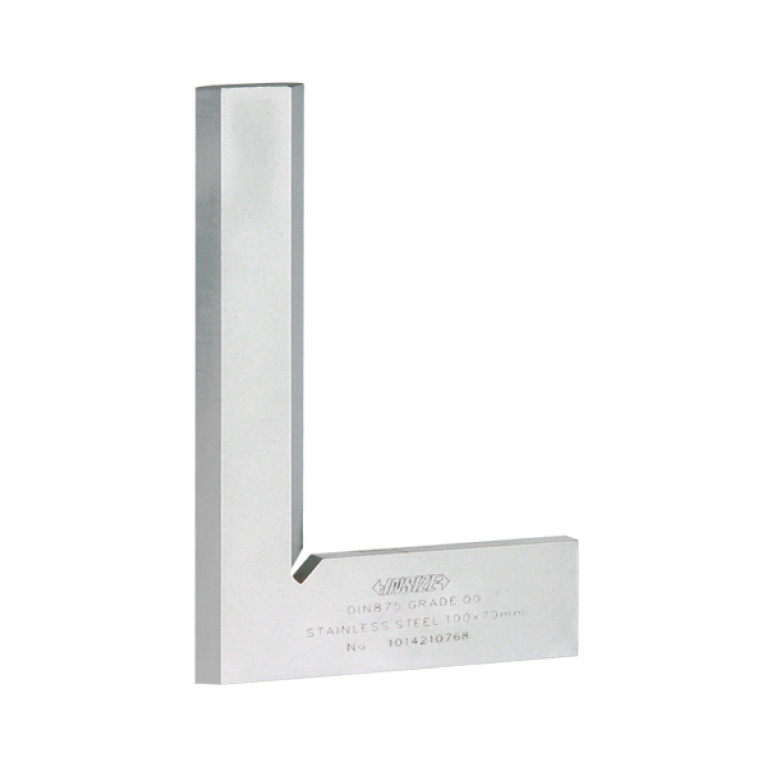 Угольник поверочный лекальный со скошенной кромкой класс 00 100x70мм (4790-0100) INSIZE