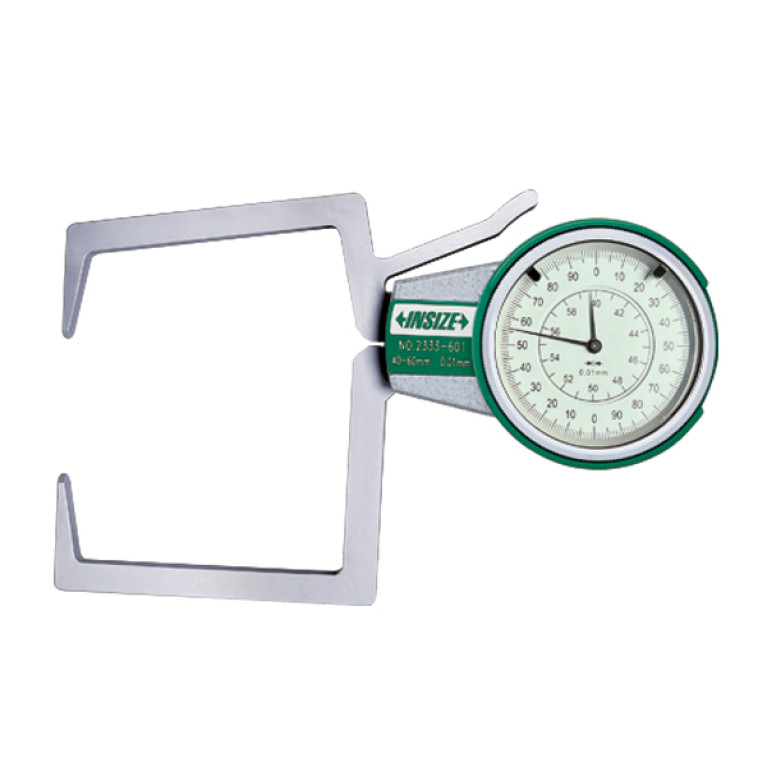 Кронциркуль для наружных измерений 40-60мм 0.01мм длина губок 80мм (2333-601) INSIZE