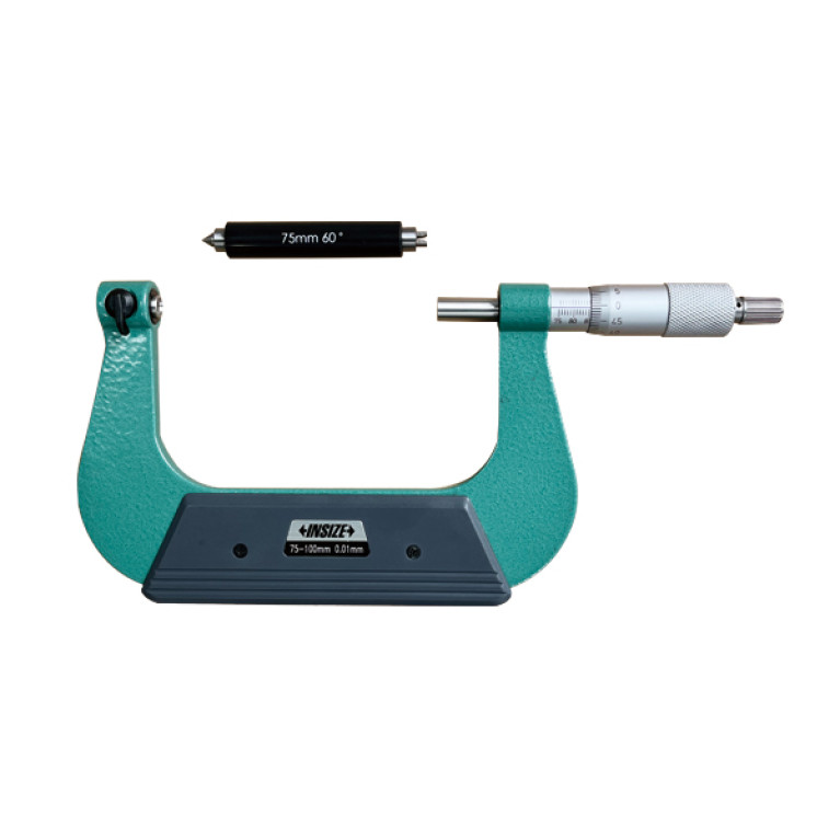 Микрометр резьбовой 75-100мм 0.01мм (3281-100A) INSIZE