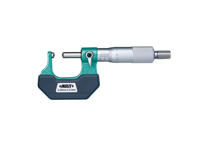 Микрометр трубный со сферической пяткой 0-25мм 0.01мм (3260-25SA) INSIZE