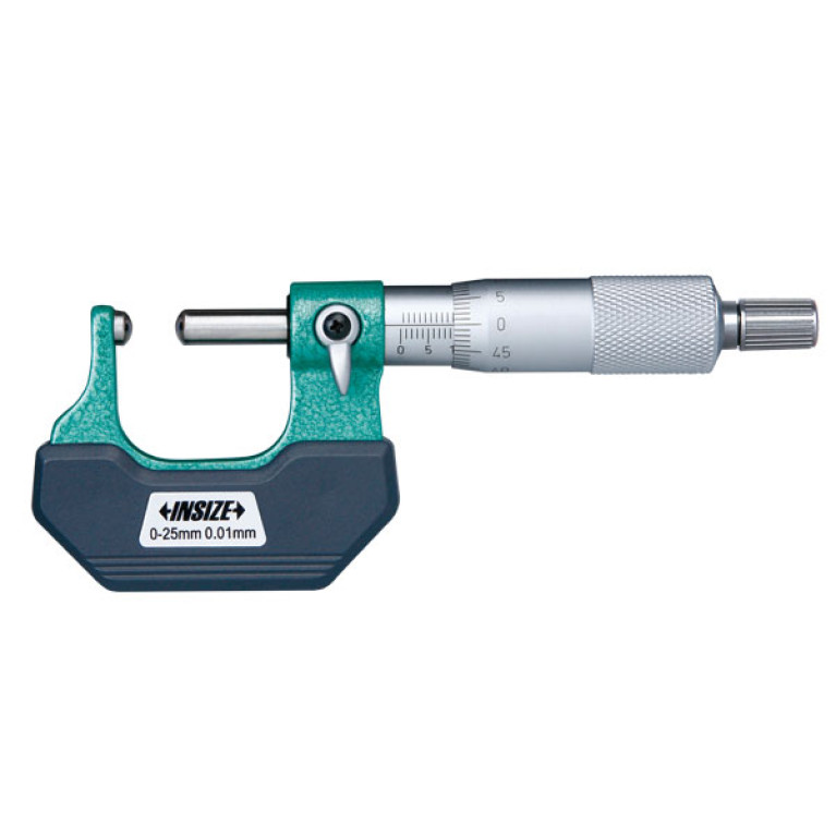 Микрометр трубный со сферической пяткой 0-25мм 0.01мм (3260-25SA) INSIZE