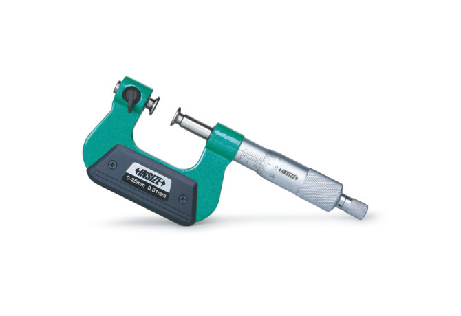 Микрометр универсальный с невращающимся шпинделем 25-50мм 0.01мм (3280-50A) INSIZE