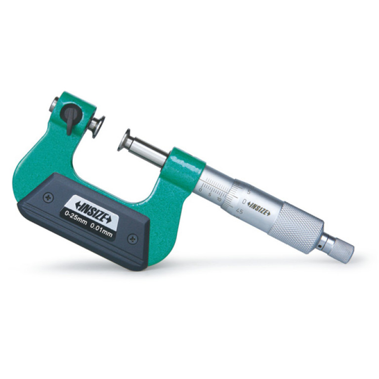 Микрометр универсальный с невращающимся шпинделем 25-50мм 0.01мм (3280-50A) INSIZE