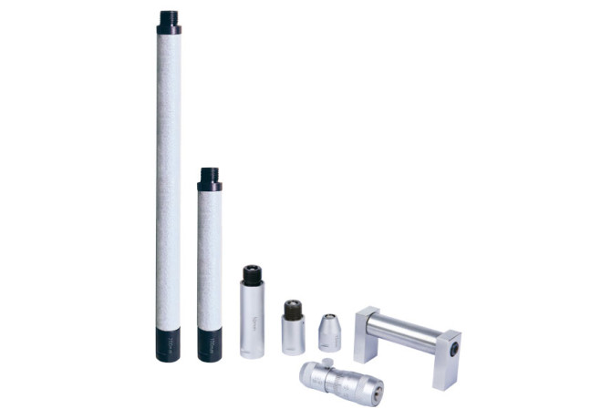 Нутромер микрометрический трубчатый 50-500мм 0.01мм (3222-500) INSIZE