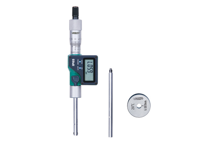 Нутромер цифровой трехточечный 6-8мм 0.001мм IP65 (3127-8) INSIZE