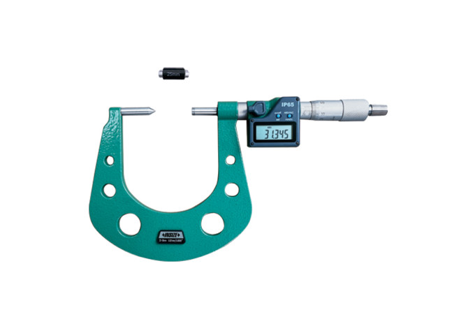 Микрометр цифровой для измерения дисковых тормозов 25-50мм 0.001мм IP54 (3588-50A) INSIZE