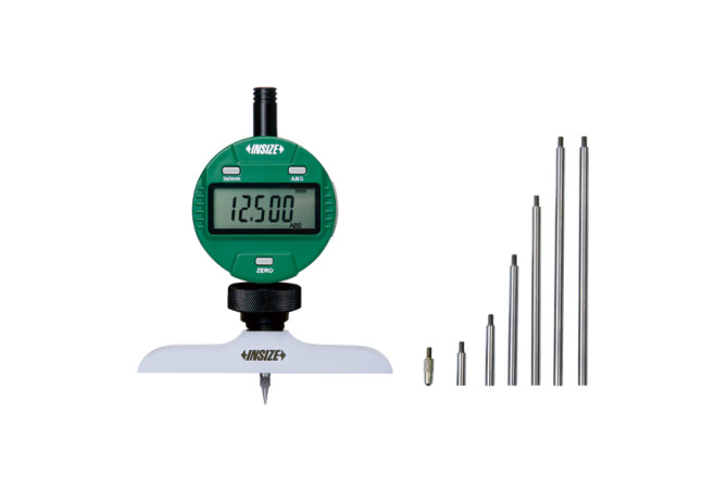 Глубиномер цифровой 300мм 0.001мм основание 101.5x17мм (2141-302) INSIZE