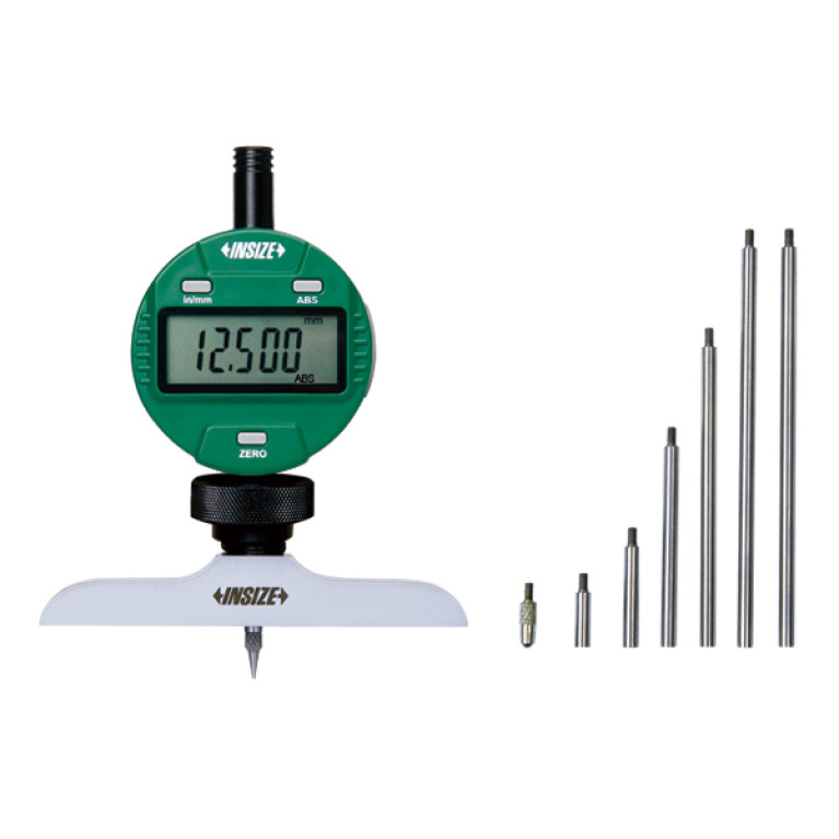 Глубиномер цифровой 300мм 0.001мм основание 101.5x17мм (2141-302) INSIZE