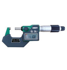 Микрометр цифровой с фрикционным барабаном 0-25мм 0.001мм IP65 (3101-25FA) INSIZE