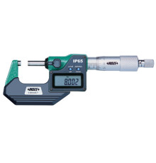Микрометр цифровой 0-25мм 0.001мм IP65 (3108-25A) INSIZE