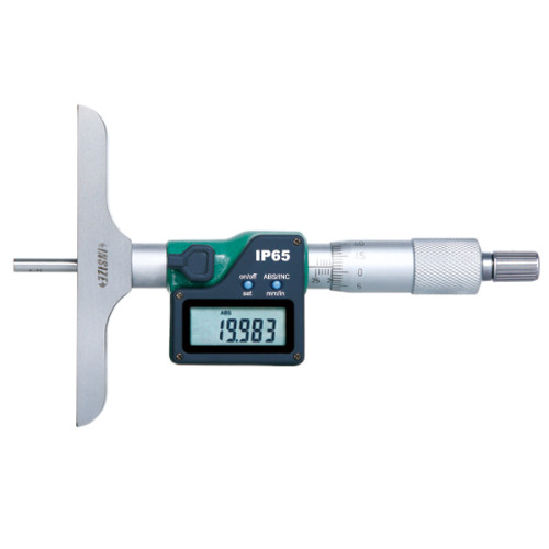 Глубиномер цифровой микрометрический 25мм 0.001мм (3540-25) INSIZE