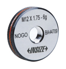 Калибр-кольцо резьбовое метрическое M1.0x0.25 6h NOGO (4631-1HN) INSIZE
