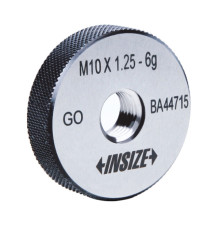 Калибр-кольцо резьбовое метрическое M1.0x0.2 6h GO (4632-1AH) INSIZE