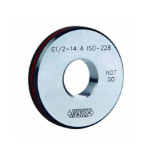 Калибр-кольцо резьбовое цилиндрическое G 3 1/2-11 A NOGO (4635-1N11N) INSIZE