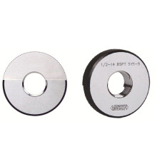 Калибр-кольцо резьбовое BSPT 1/4' (4636-1B19) INSIZE