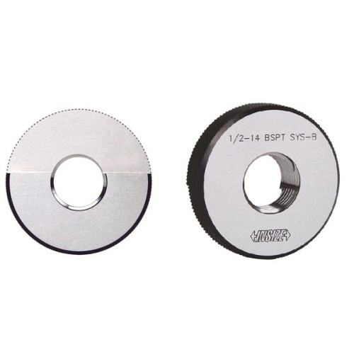 Калибр-кольцо резьбовое BSPT 1/4' (4636-1B19) INSIZE